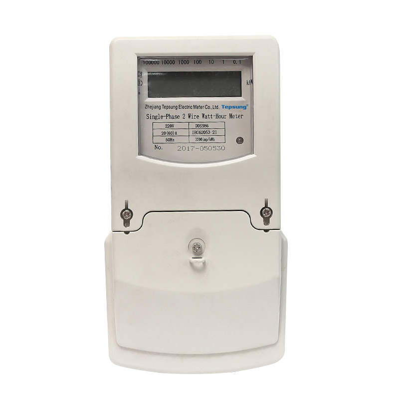 single phase electronic kWh meter(longer terminal cover)